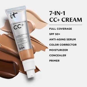 IT Cosmetics CC+ Cream with SPF 50+ in Natural Beige